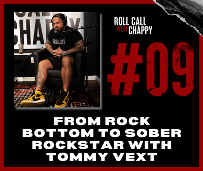 Episode 09: From Rock Bottom to Sober Rockstar with Tommy Vext